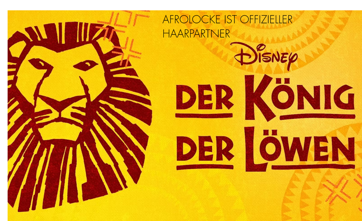 Afrolocke ist offizieller Haarpartner von Disney Der König der Löwen